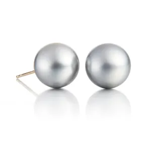 13mm Tahitian Pearl Earrings