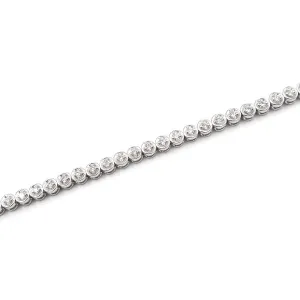 14K White Gold Diamond Tennis Bracelet