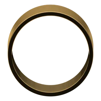 18K Yellow Gold 12 mm Ultra-Lightweight Standard Fit Flat Band