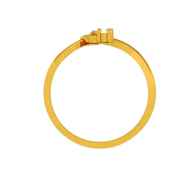 22KT (916) Yellow Gold Ring For Women