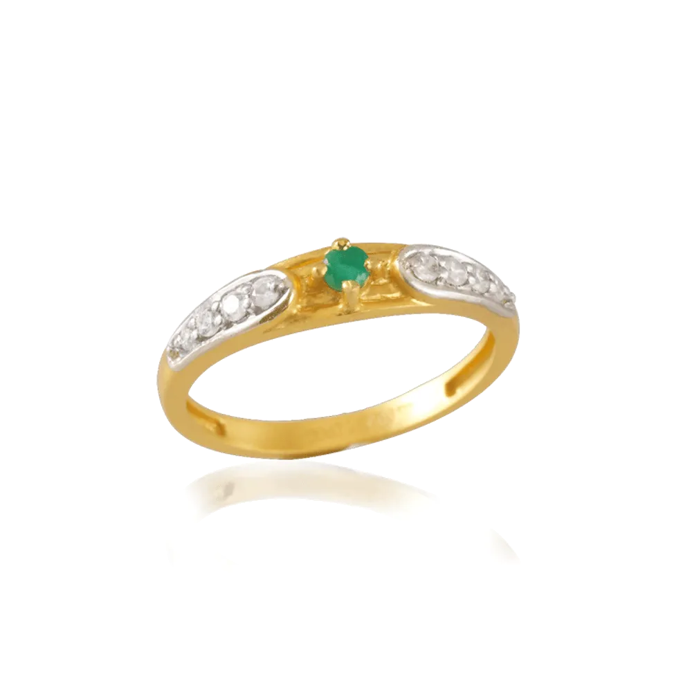 22KT Yellow Gold Ring For Women