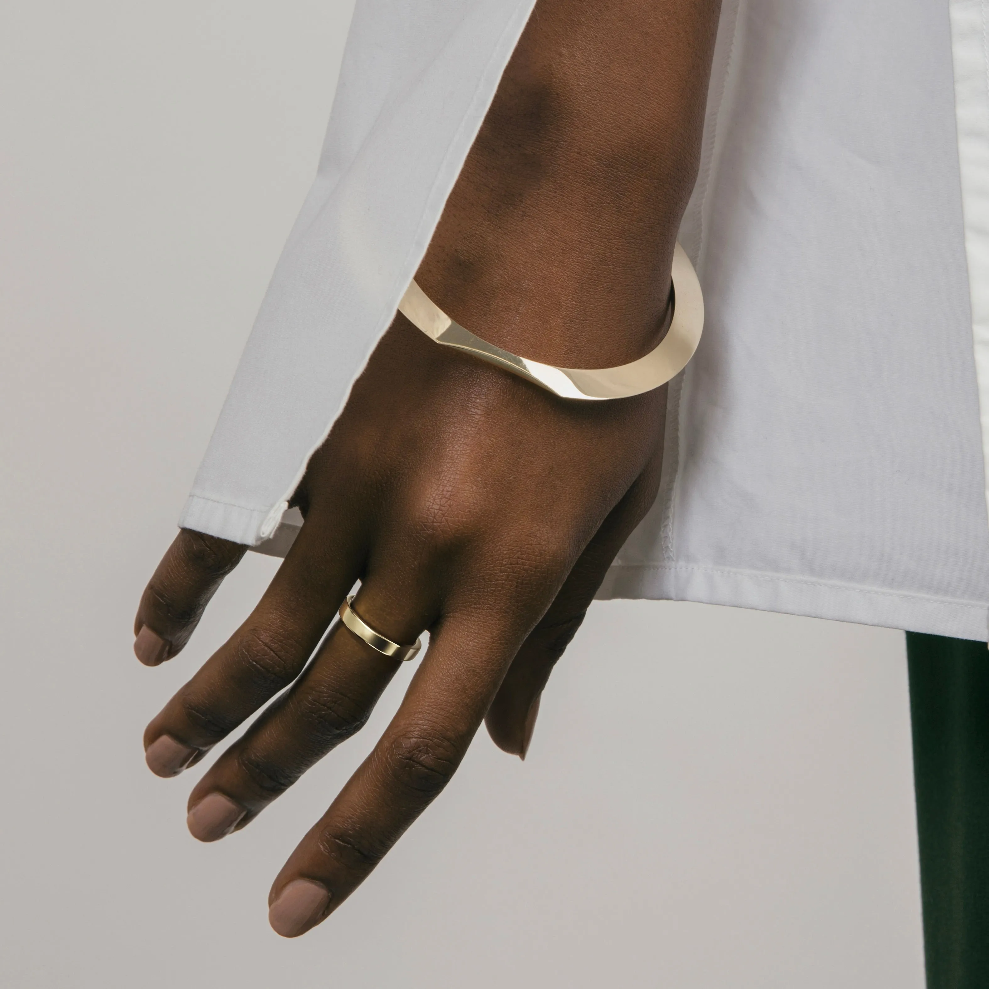 3mm Half Flat and Domed Band