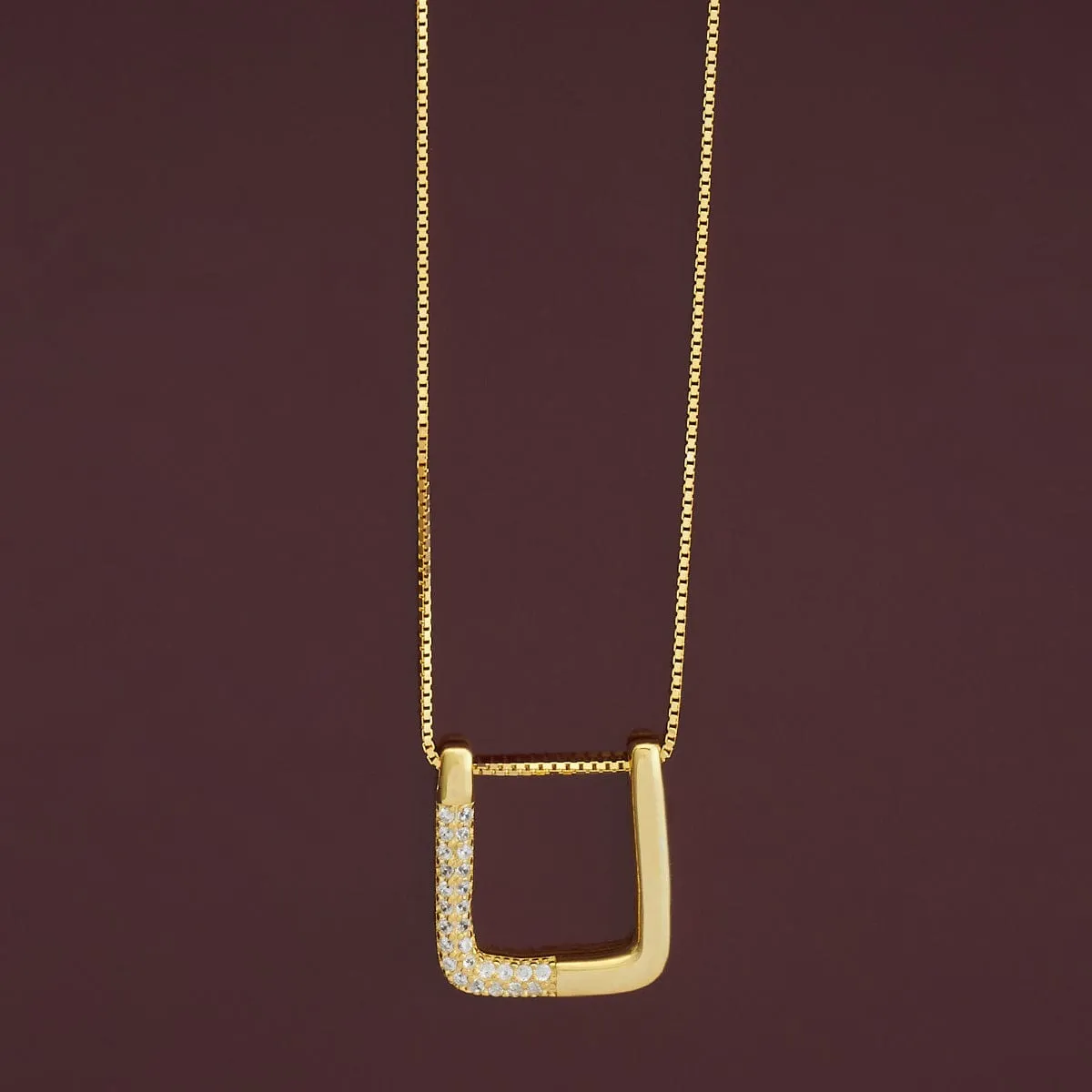 92.5 Silver Pendant with Chain 176576