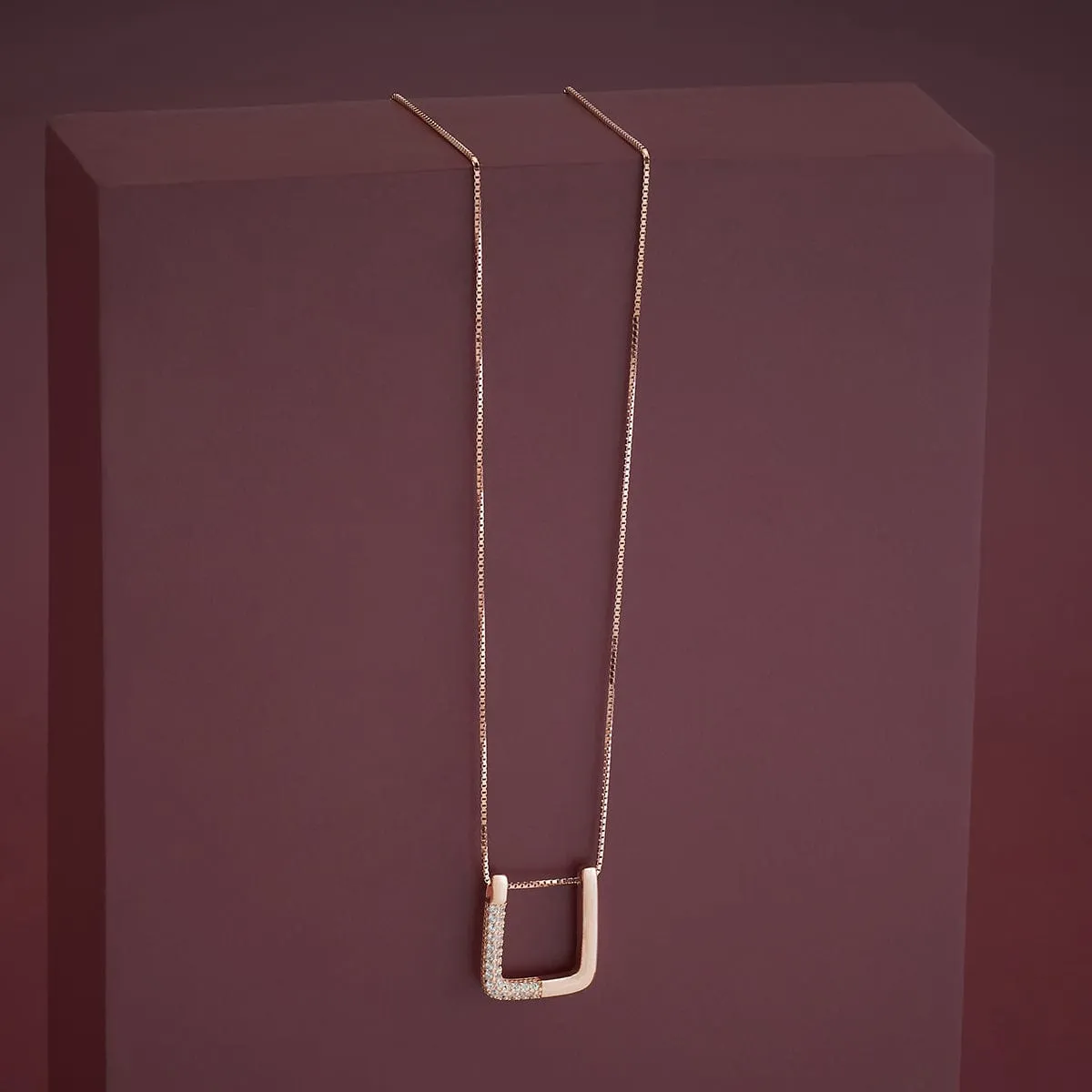 92.5 Silver Pendant with Chain 176576