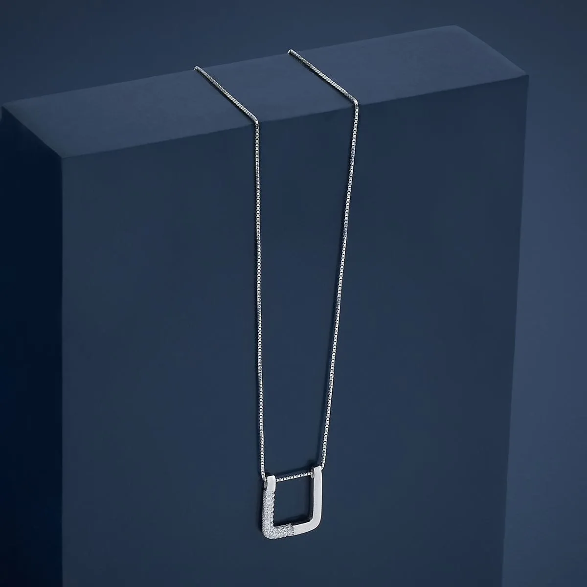 92.5 Silver Pendant with Chain 176576