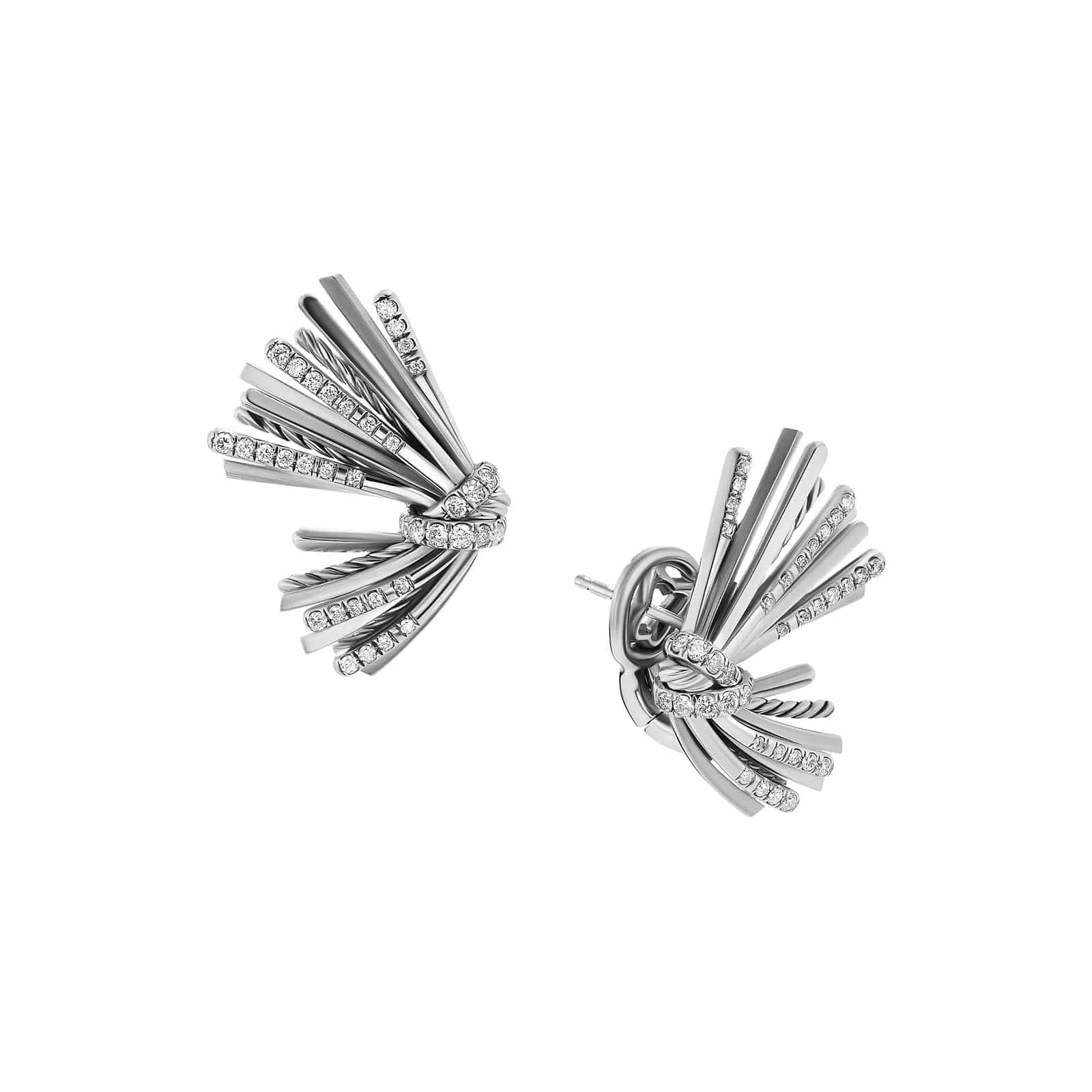 Angelika Flair Earrings with Diamonds