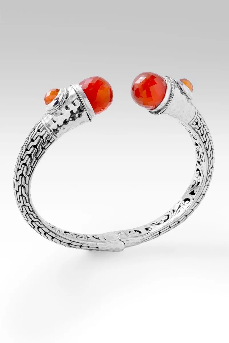 Awakening Spirit Tip-to-Tip Bracelet? in Carnelian