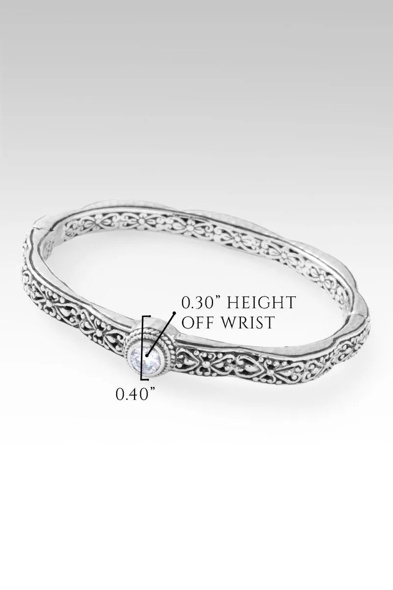 Blessed Assurance Bracelet II? in Moissanite