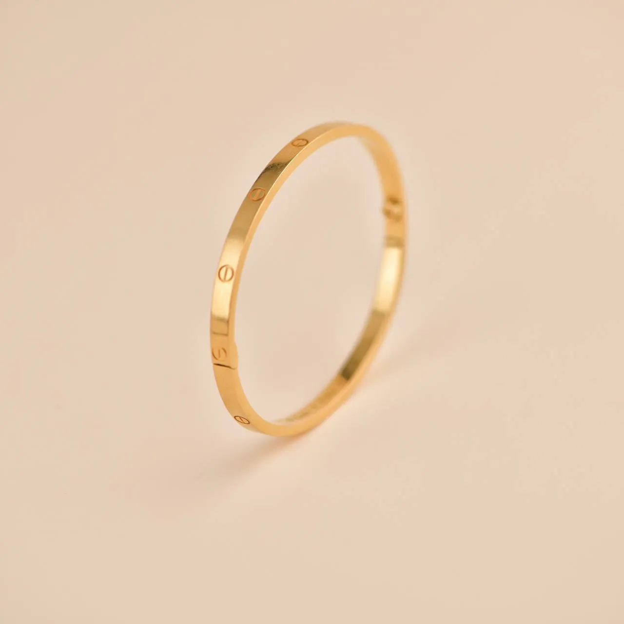 Cartier 18k Yellow Gold Small Model Bracelet Size 18