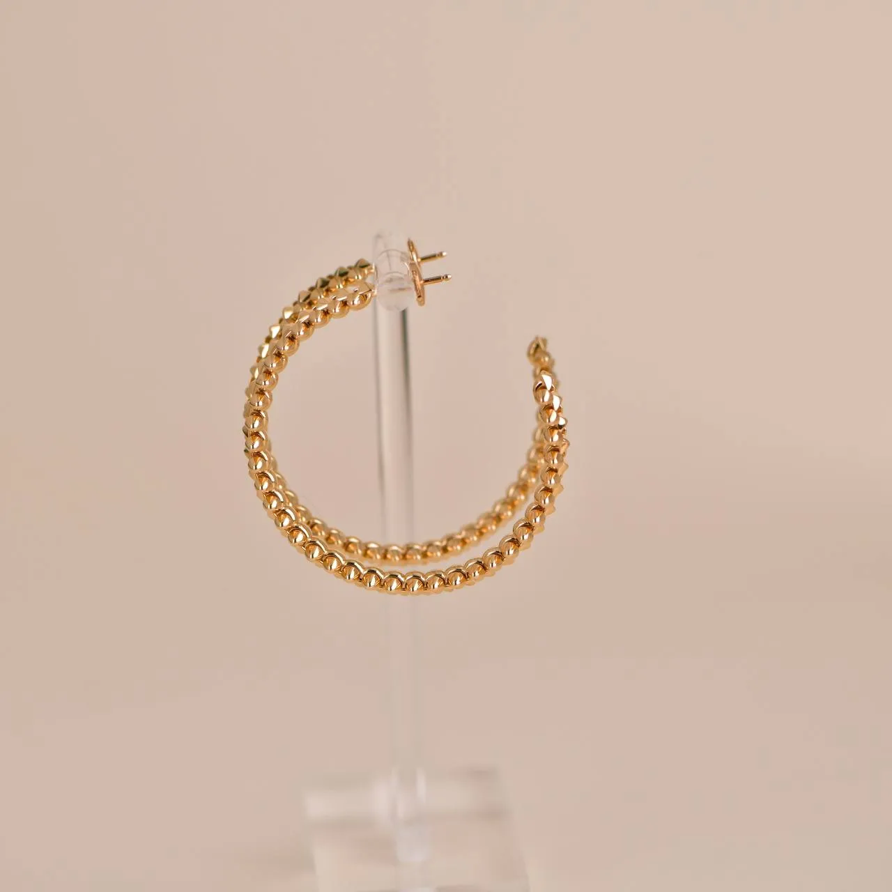 Cartier Clash De Cartier Hoop Rose Gold Earrings Small Model