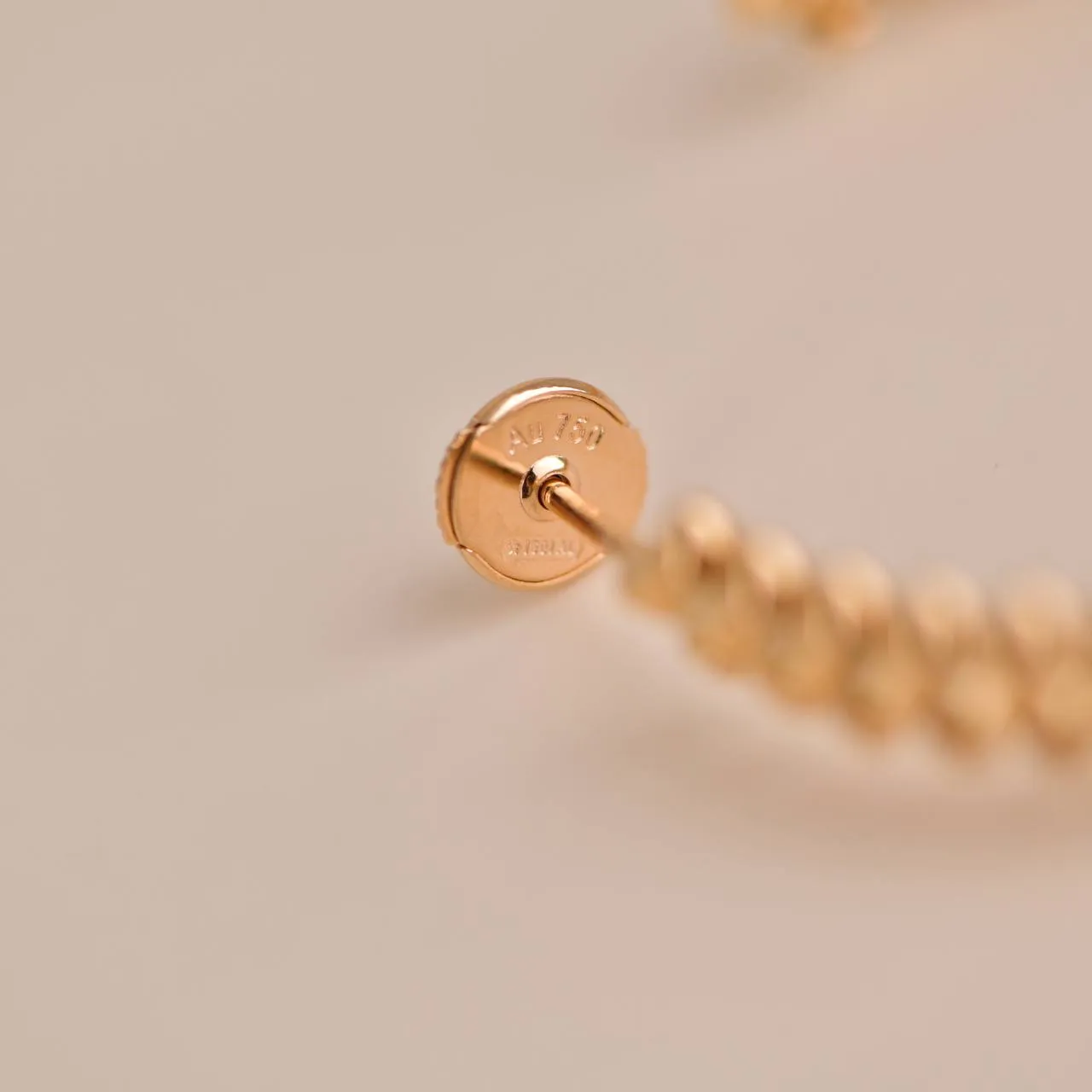 Cartier Clash De Cartier Hoop Rose Gold Earrings Small Model