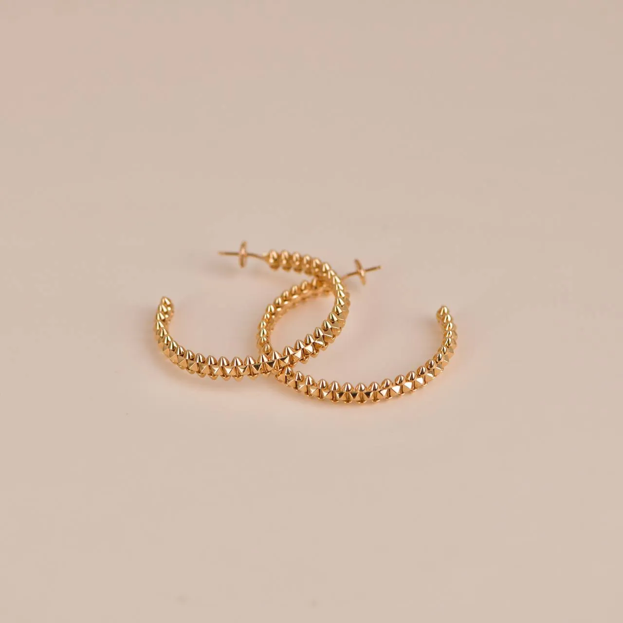 Cartier Clash De Cartier Hoop Rose Gold Earrings Small Model