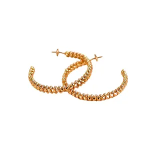 Cartier Clash De Cartier Hoop Rose Gold Earrings Small Model