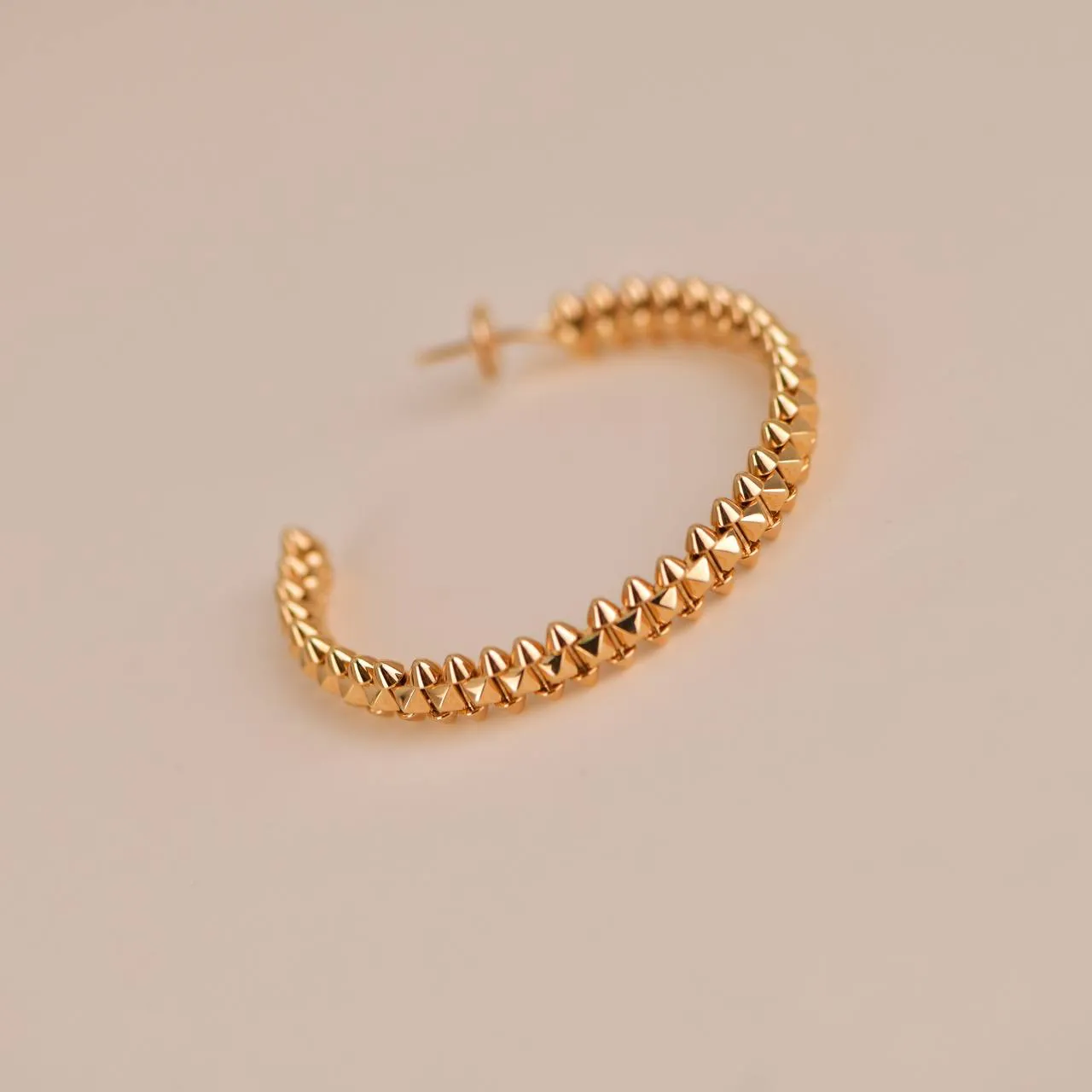 Cartier Clash De Cartier Hoop Rose Gold Earrings Small Model