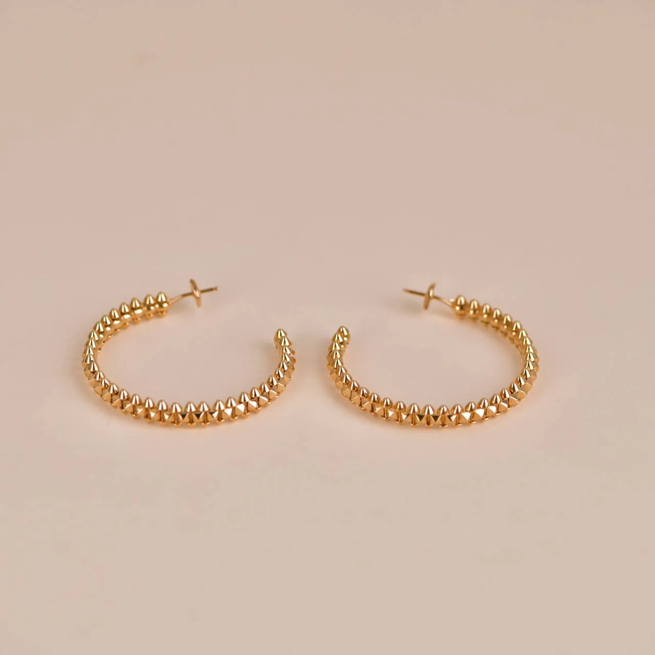 Cartier Clash De Cartier Hoop Rose Gold Earrings Small Model