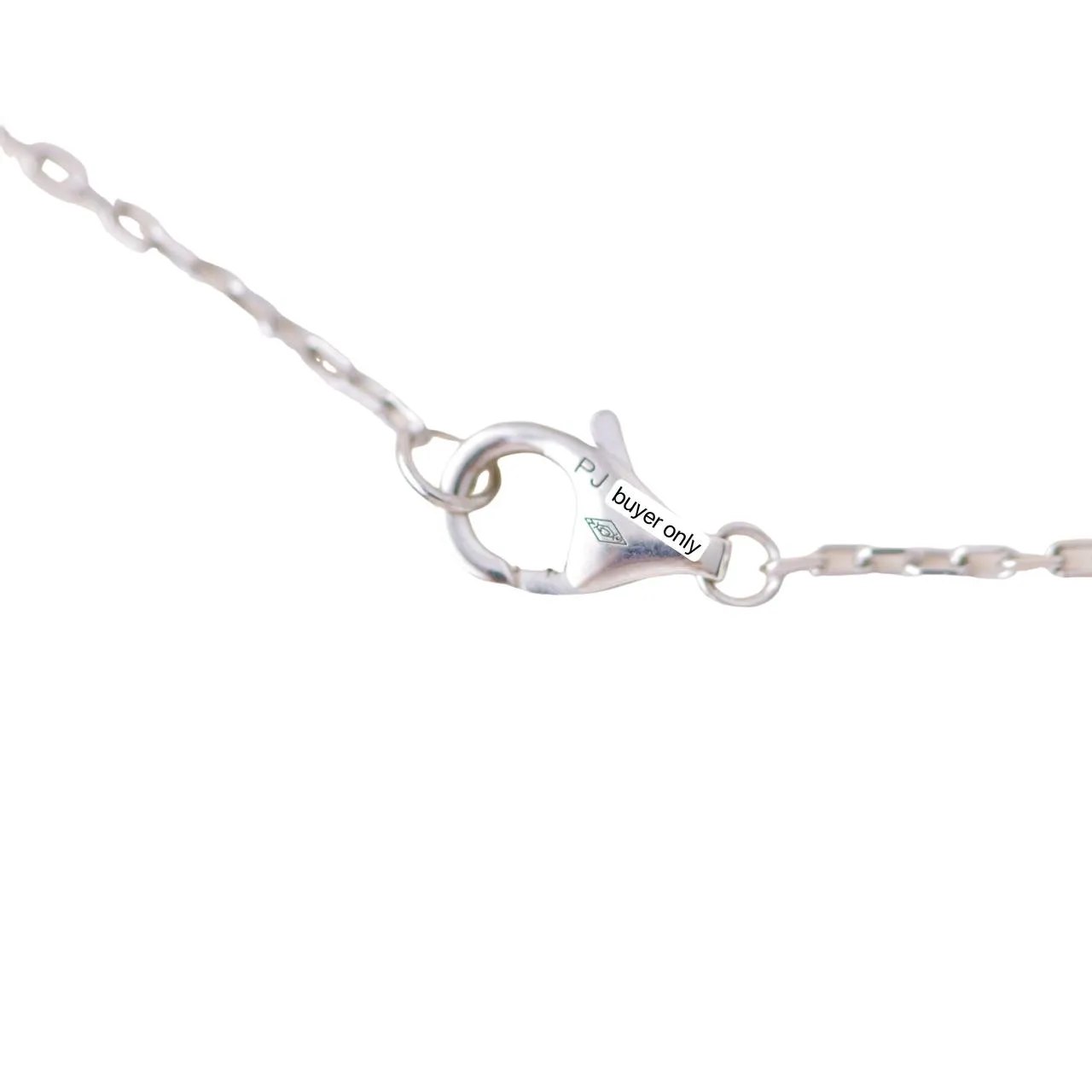 Cartier Diamond Scarab 18k White Gold Necklace