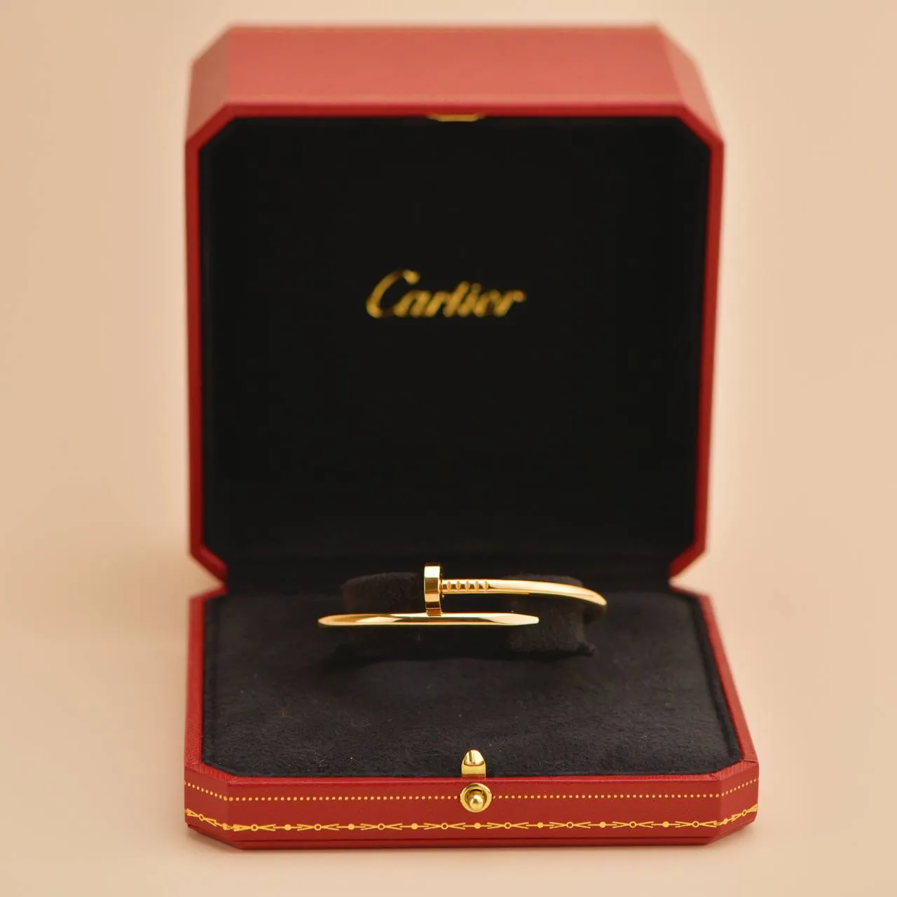 Cartier Juste un Clou 18K Rose Gold Bracelet Size 16