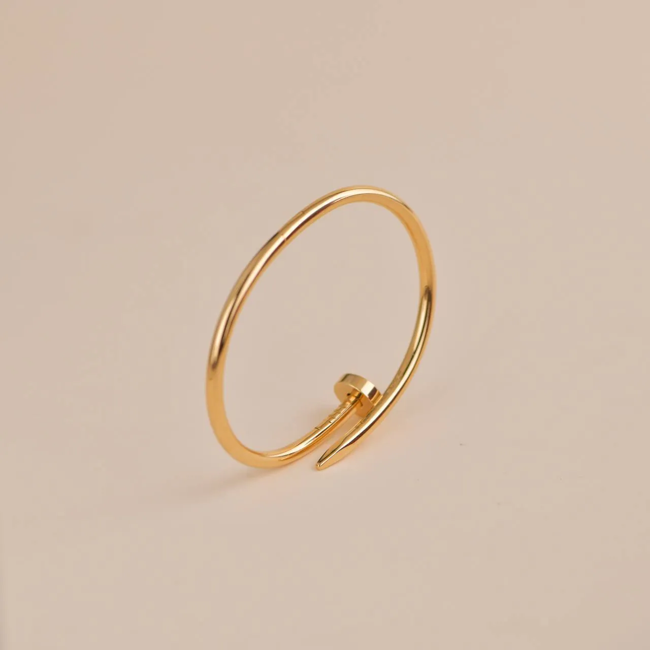 Cartier Juste un Clou 18K Yellow Gold Bracelet Size 17