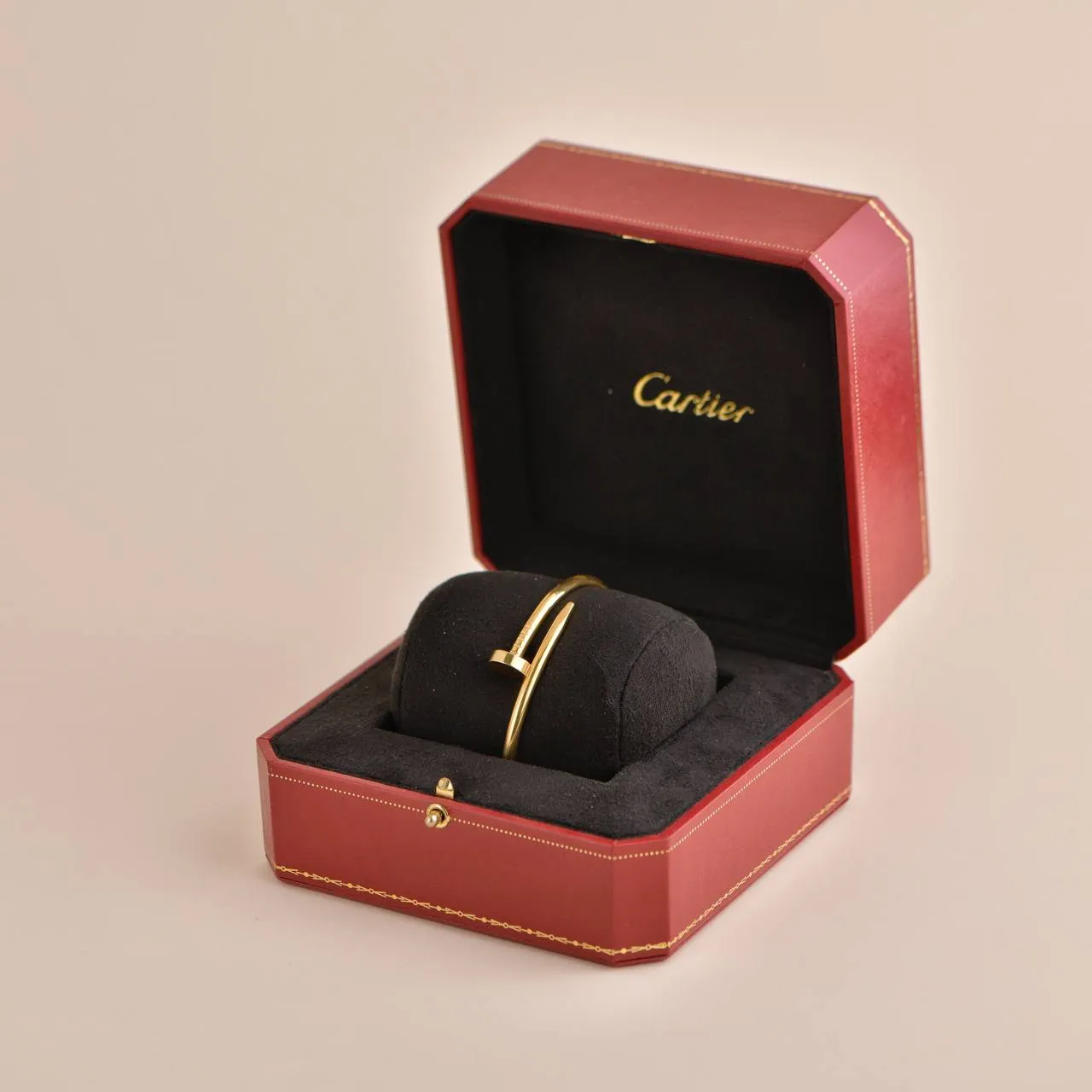 Cartier Juste un Clou 18K Yellow Gold Bracelet Size 17