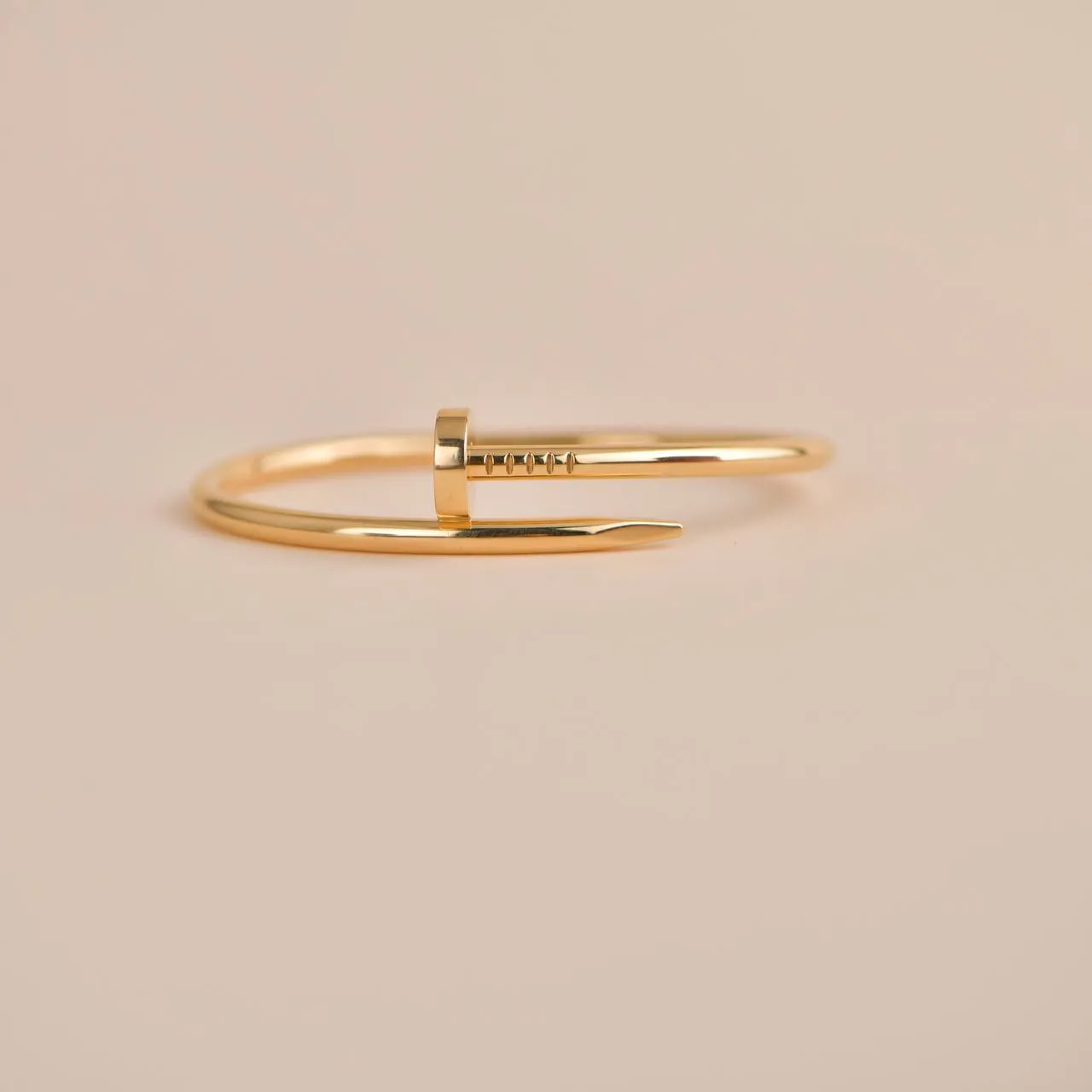 Cartier Juste un Clou 18K Yellow Gold Bracelet Size 17