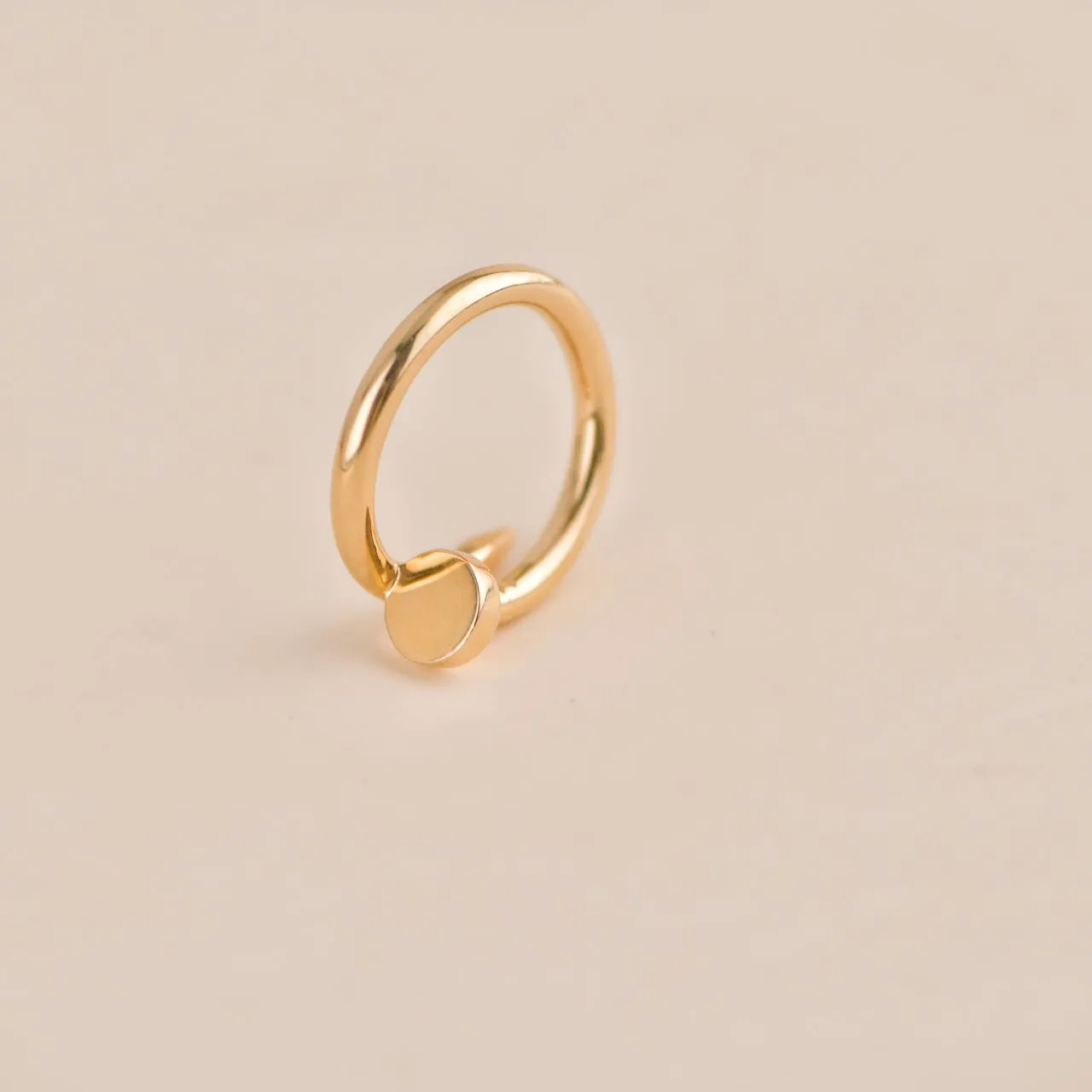 Cartier Juste Un Clou Rose Gold Ring Size 55