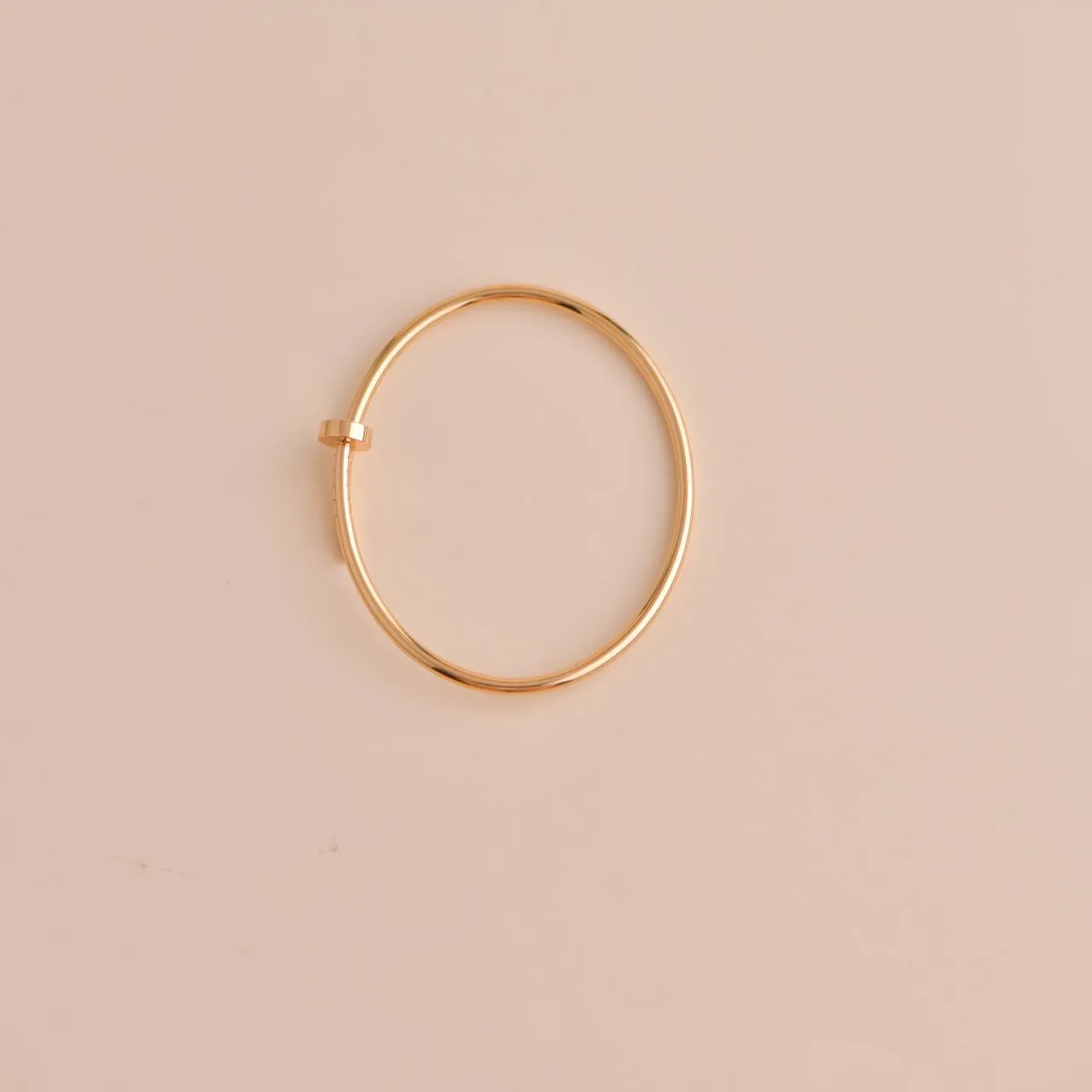 Cartier Juste un Clou Small Model Bracelet Rose Gold Size 18