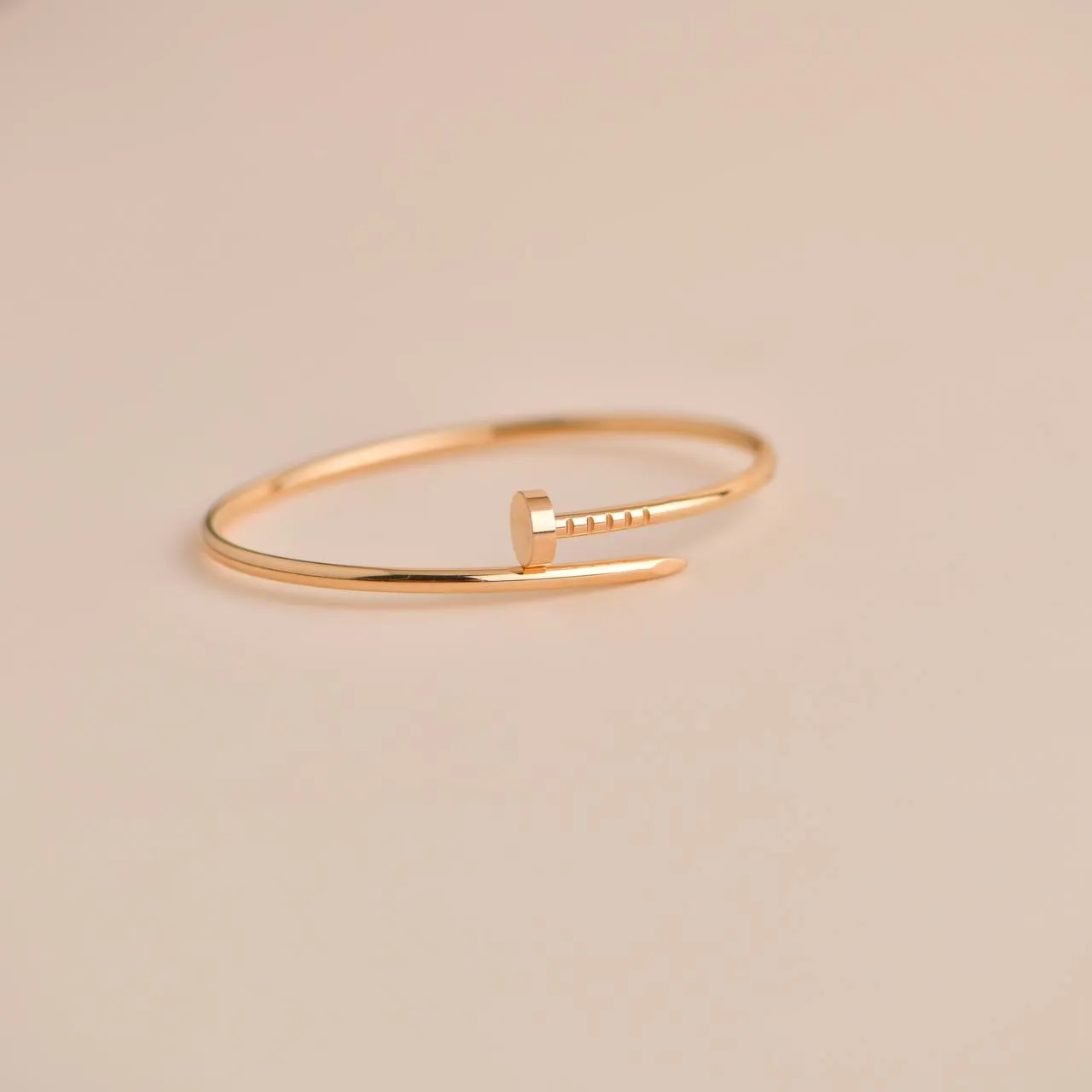 Cartier Juste un Clou Small Model Bracelet Rose Gold Size 18