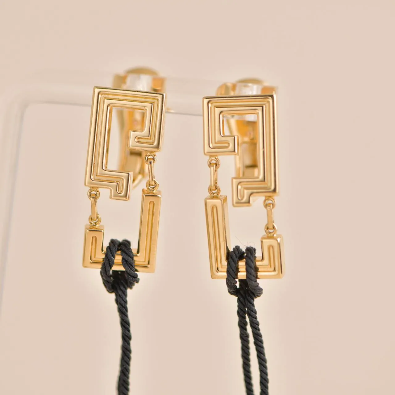 Cartier Le Baiser Du Dragon Ruby Yellow Gold Earrings