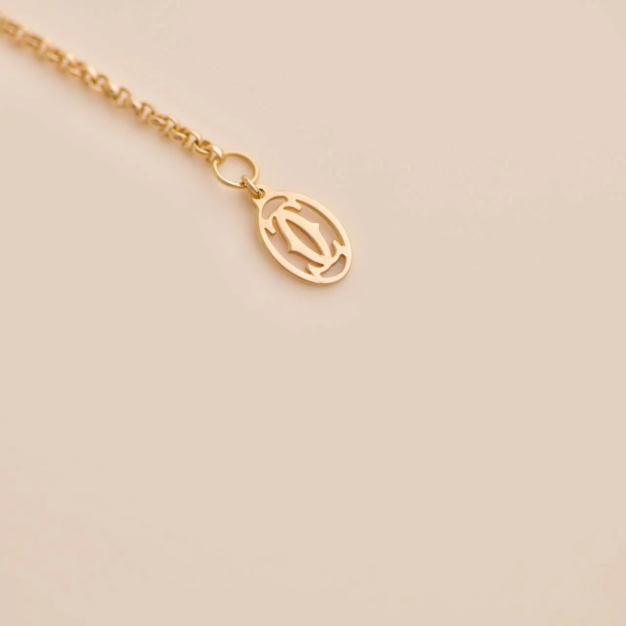 Cartier Les Berlingots Red Jasper and Pink Chalcedony 18k Rose Gold Pendant Necklace