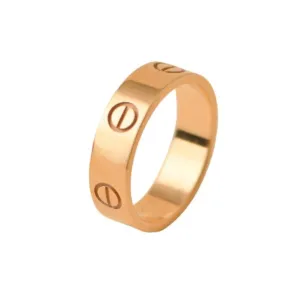 Cartier Love 18K Rose Gold Ring Size 52