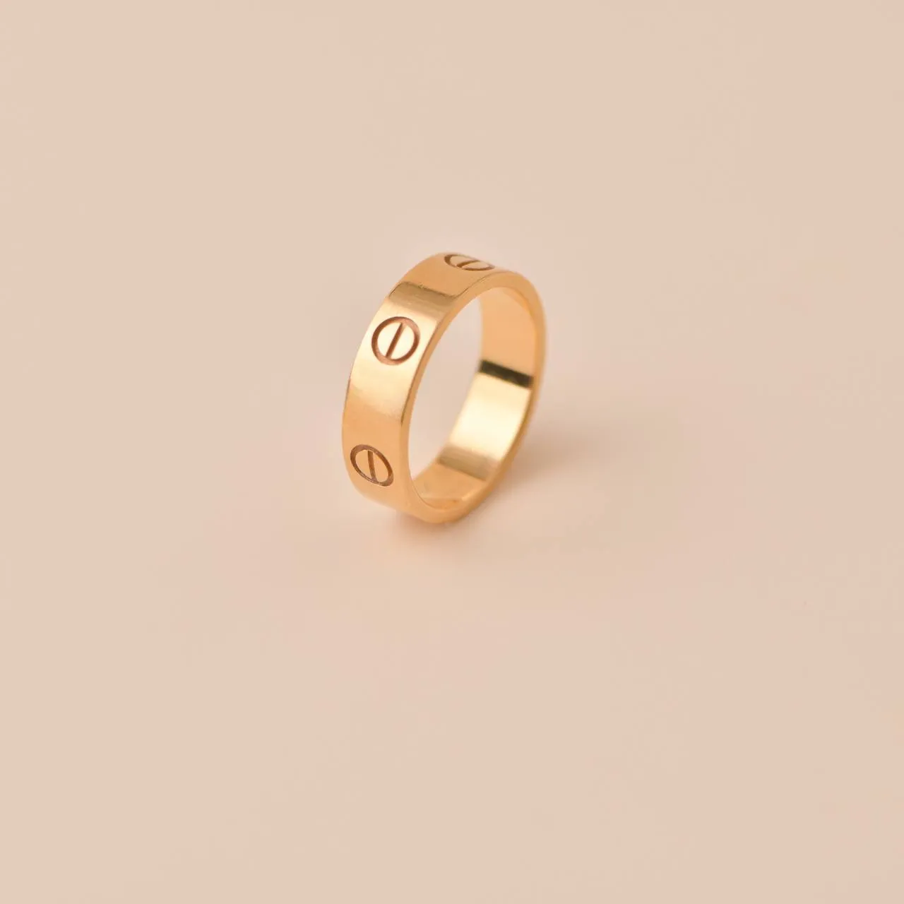 Cartier Love 18K Rose Gold Ring Size 55