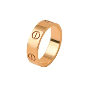 Cartier Love 18K Rose Gold Ring Size 55