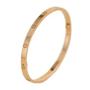 Cartier Love 18K Rose Gold Small Model Size 18