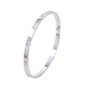 Cartier Love 18K White Gold Small Model Size 18