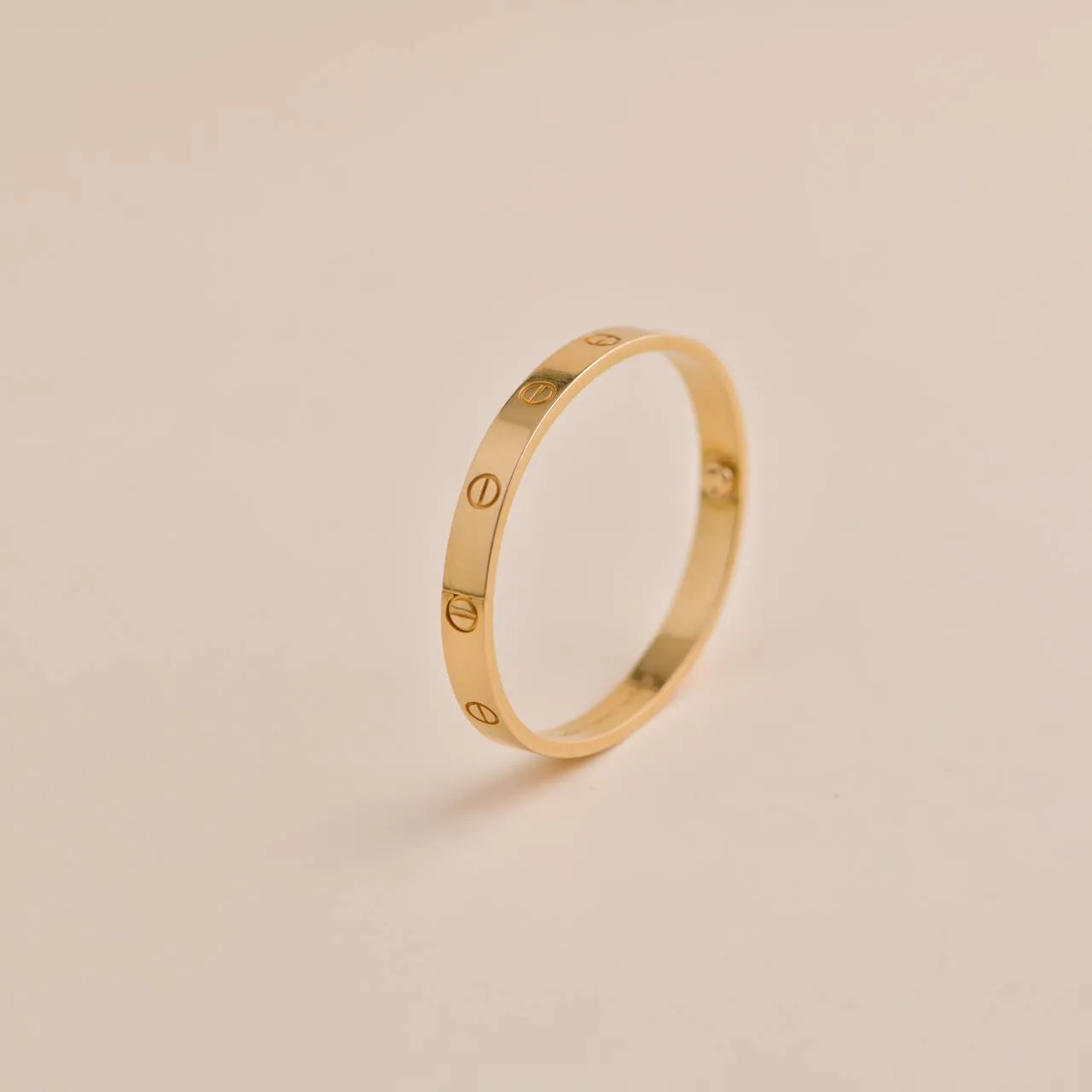 Cartier Love Bracelet 18K Rose Gold Size 17