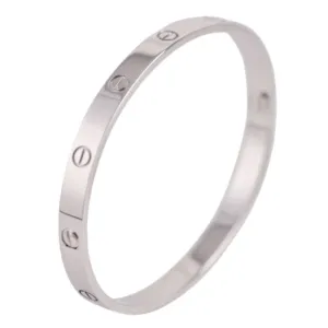 Cartier Love Bracelet 18K White Gold Size 20