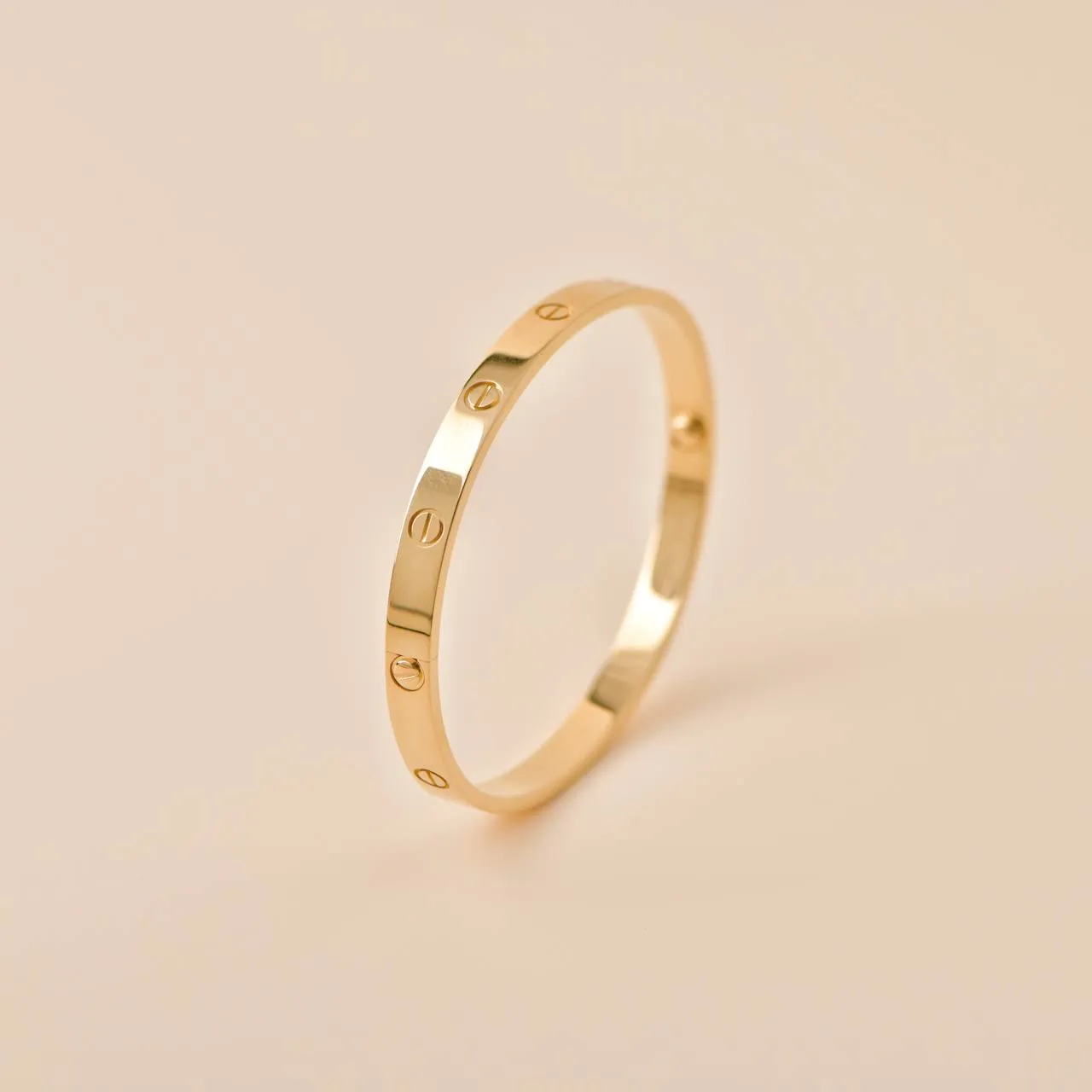 Cartier Love Bracelet 18K Yellow Gold Size 20