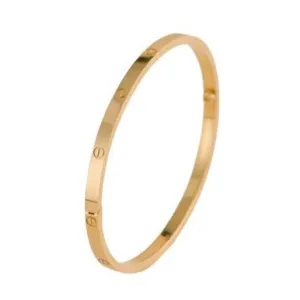 Cartier Love Bracelet Small Model 18K Yellow Gold Size 19