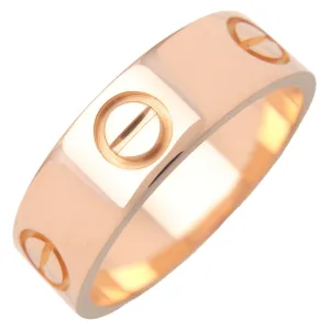 Cartier Love Ring K18 750PG Pink Gold #52 US6-6.5 EU 52 Used