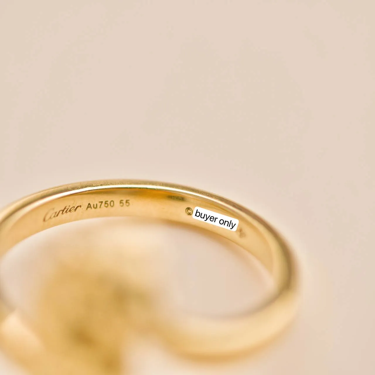 Cartier Panth??re De Cartier 18k Yellow Gold Tsavorite Ring Size 55