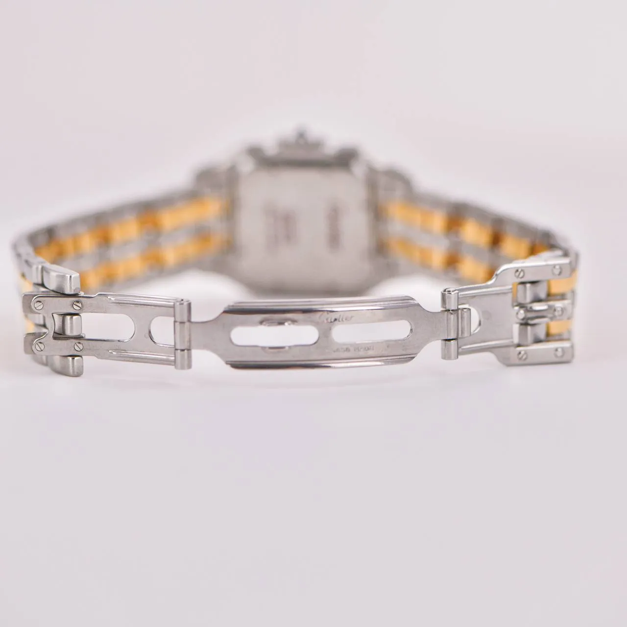 Cartier Panth??re Medium Model Steel 18k Yellow Gold Watch W2PN0007
