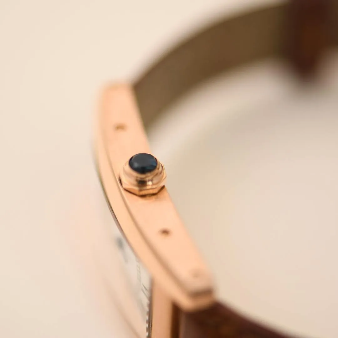 Cartier Tank Am??ricaine 18K Rose Gold Watch Small Model W2607456