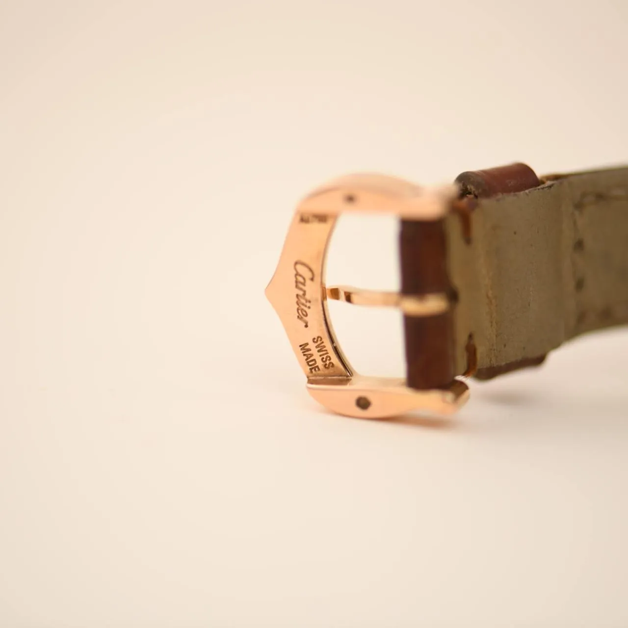 Cartier Tank Am??ricaine 18K Rose Gold Watch Small Model W2607456