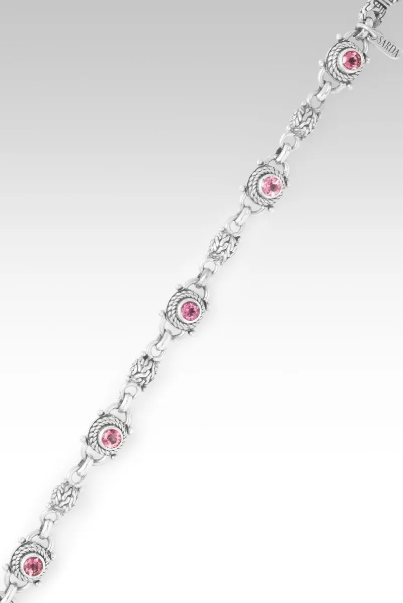 Choose Love Bracelet? in Pale Plum? Mystic Topaz