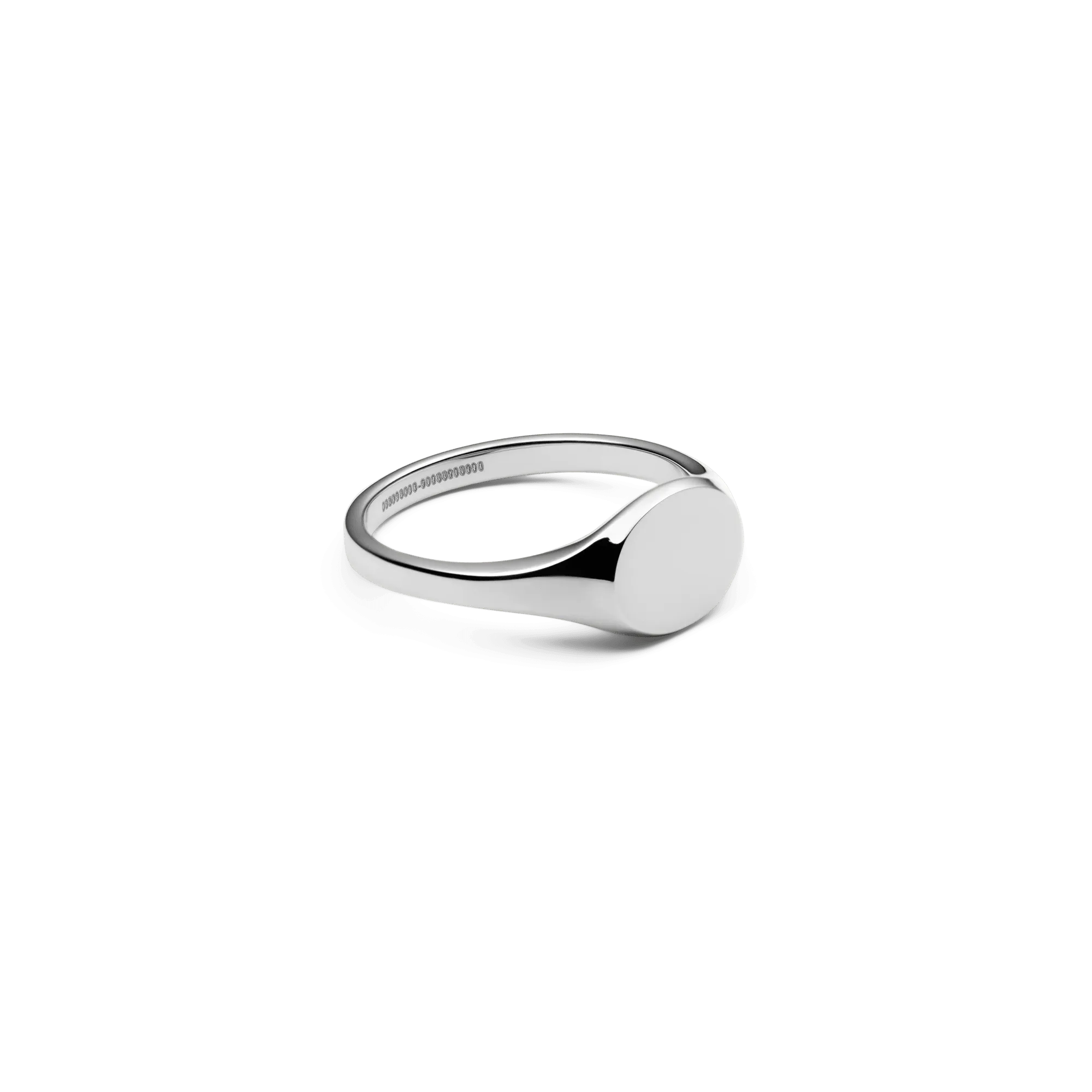 Classic Mini Signet Ring Silver
