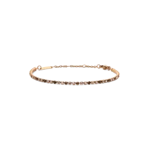Classic Tennis Bracelet Honey Combo Rose Gold