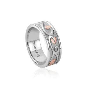 Clogau Tree of Life Sterling Silver Band Ring D