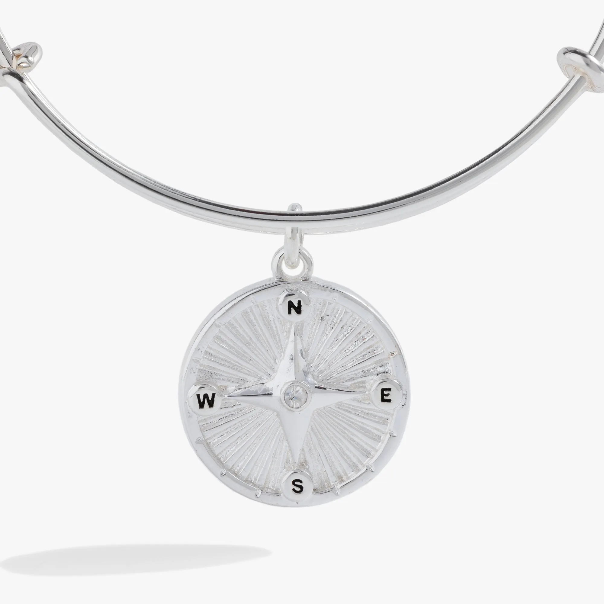 Compass Charm Bangle