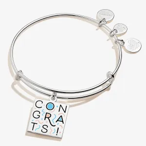 'Congrats!' Charm Bangle