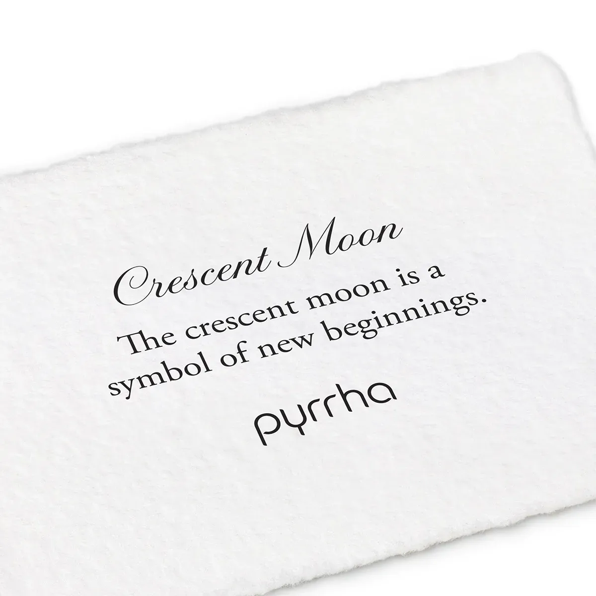 Crescent Moon 14K Gold Symbol Stud